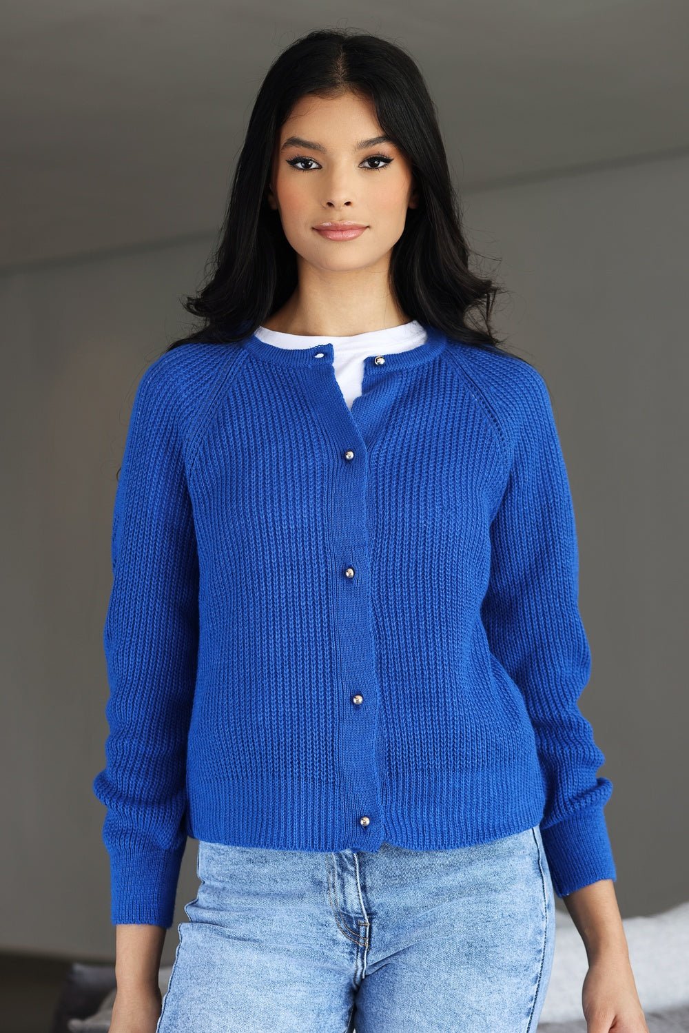 Cardigan Cassy – Bleu Roi